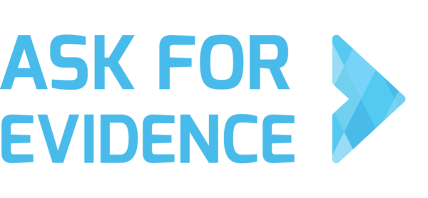 Askforevidence logo