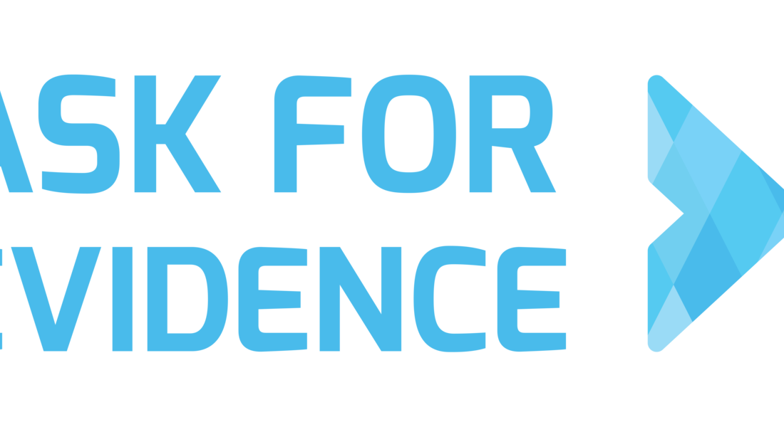 Askforevidence logo
